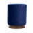Bridgewater Pouf with Wooden Base-1664625344