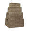 Wicker 4 Piece Storage Basket Set