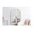 Farmann Solid Wood Arch Mirror