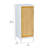 Living Room Side Cabinet With Bamboo Slats Door