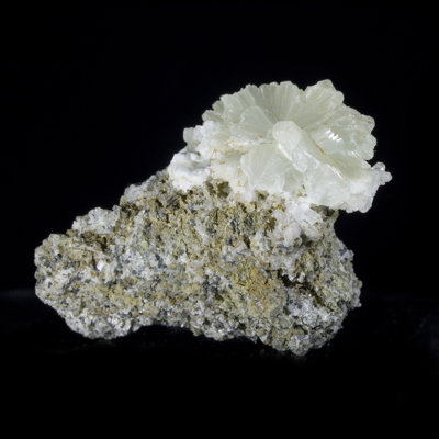 Green Prehnite Fan - Imilchil, Morocco