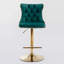 Tabourets de bar pivotants en velours-102349145-104371585-112510182