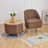 Florrine Upholstered Armchair-271828264