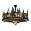 Tall Pines Downrod Ceiling Fan