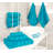 100% Cotton Premium Turkish Bath Towel Set, 6 Piece Super Soft and Absorbent Darcelle Collection-97268933