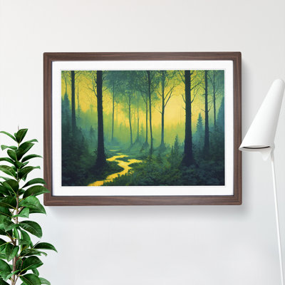 Summer Forest Pathway Vol.4 - Single Picture Frame Print