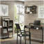 Bureau moderne en noyer classique