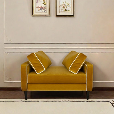 Banc, fauteuil, magasin de vêtements, repos et changement de chaussures