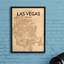 Las Vegas City Map - No Frame Print-348857233
