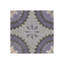 Carreau de porcelaine mat à motif coquelicot 8 "x 8" Verity-113662554