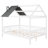 Wood House Bed With Fence-1466968574-1437157136