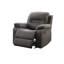 Fauteuil inclinable bleu ardoise avec rembourrage supplémentaire et revêtement respirant moderne