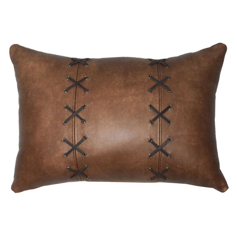 Coussin en bois Wooded River