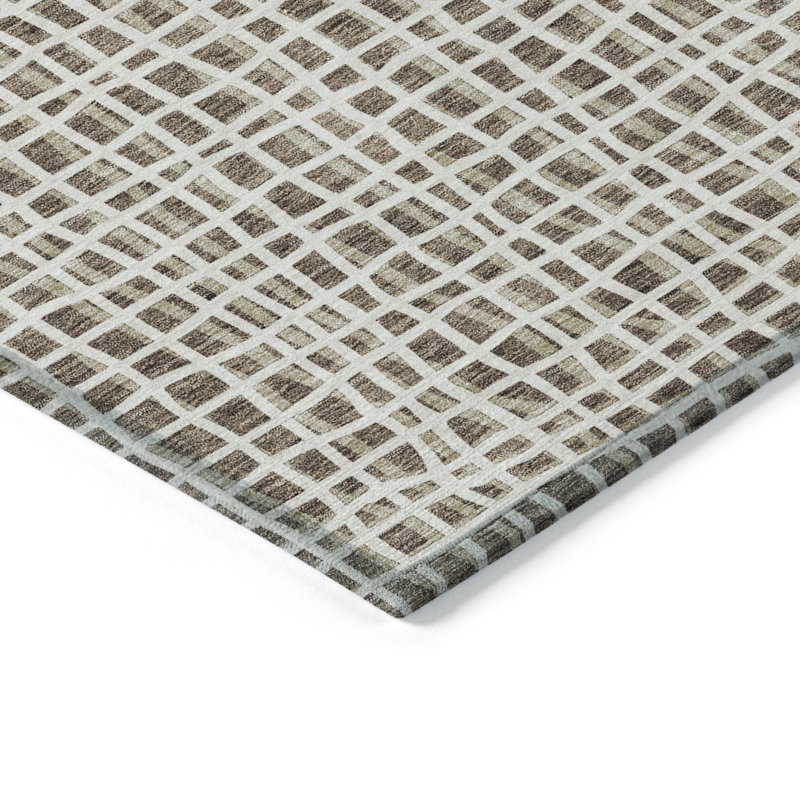  Tapis d'entrée / extérieur antidérapant Finck, Rectangle 10 pi x 14 pi