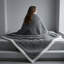 Couverture légère luxueuse réversible, jeté en flanelle Sherpa double face, couverture moelleuse de couleur unie minimaliste nordique pour chambre à coucher, salon et voyage, décoration intérieure toutes saisons, gris, 39 po x 59 po-131430123-131430127