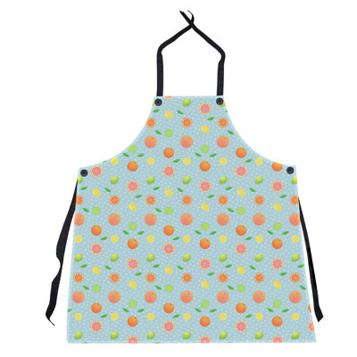 Tablier à motif de fruits à agrumes