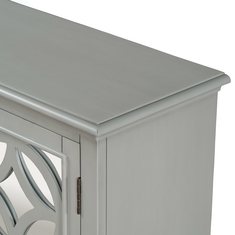Buffet de 33,4 po de largeur Denville, Gris