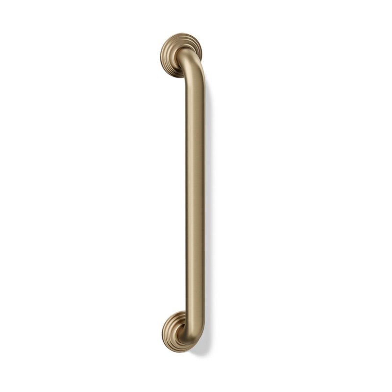 Traditional Grab Bar, Vibrant Brushed Bronze, 18"W