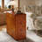 Narrow End Side Table with 2 Drawers, No Assembly Required (Set of 2)