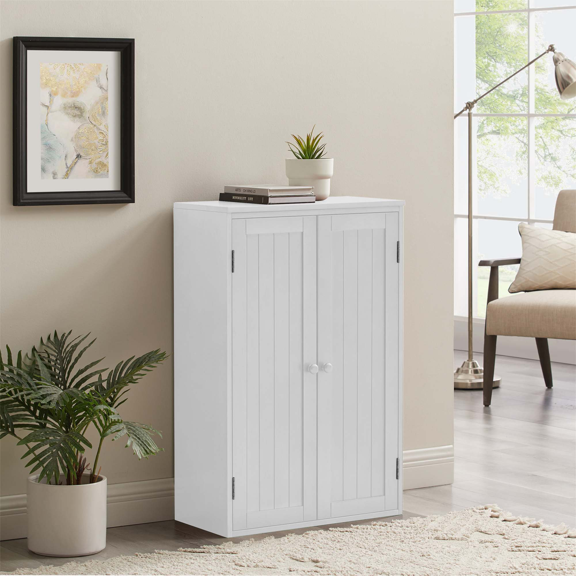Red Barrel Studio® Wood Freestanding Bathroom Cabinet | Wayfair