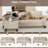 Convertible Sectional L-shaped Couch Soft Seat With Corduroy, Space-saving Sofas For Living Room-2006446512