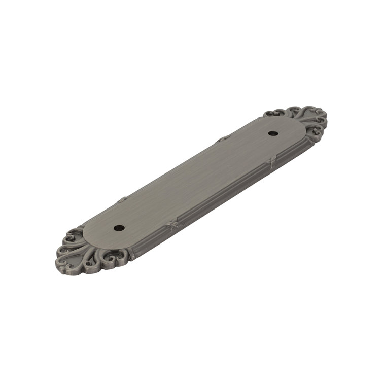 Emtek Ribbon and Reed Backplate for Cabinet Pull