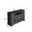 Buffet Table Sideboard with 4 Tempered Glass Doors – Adjustable Shelves & Cable Management for Living Room, and Kitchen-1539460011