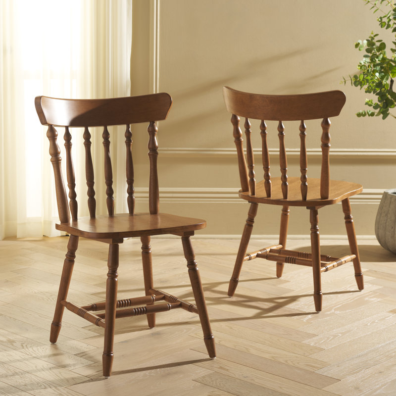 Chaises de salle à manger Coralyn, Miel