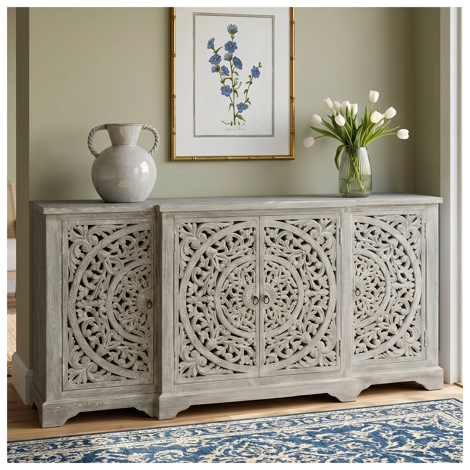 Clairabelle 72'' Sideboard, Gray