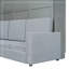 Grand lit escamotable mural avec canapé et tablettes, lit plateforme-1195074197