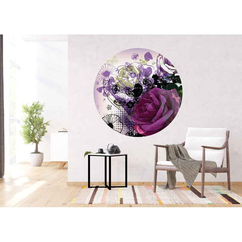 Peel & Stick Floral Wall Mural