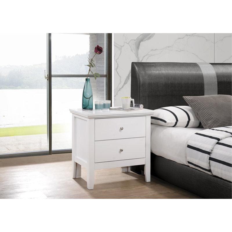 Elegant Transitional Nightstand