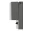 Rubinstein Dark Matte Anthracite 15.1cm H Integrated LED Outdoor Armed Sconce
