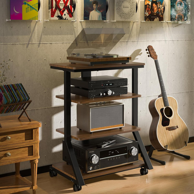 Aluminum H TV Stand