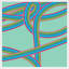 Turquoise Twist Print by Jacques Pilon-865071968-865071975