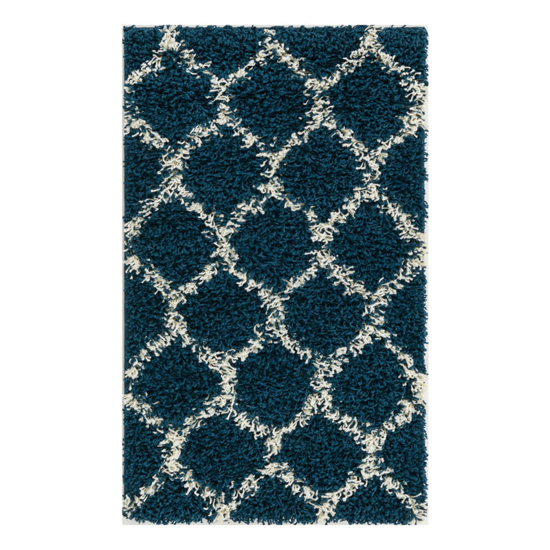 Geometric Indoor Rug, Rectangle 2' x 3'
