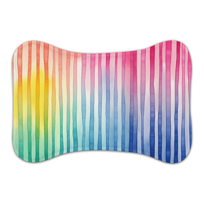 Tapis arc-en-ciel Rainbow Layers - 1 pièce
