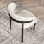 Chaise de salle à manger rembourrée en cuir Mid-Century Mardell avec base en bois massif et cuir-1440436099-1440436109-1439977023