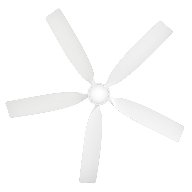 Hinkley Bodin LED Smart Fan, Matte White, White