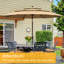 Ocilla 10ft 3 Tier Patio Umbrella-925422312