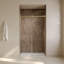 Receveur de douche rectangulaire extra-plat OVE Lenora 122 cm x 91 cm avec bonde latérale dissimulée, blanc uni-136146375