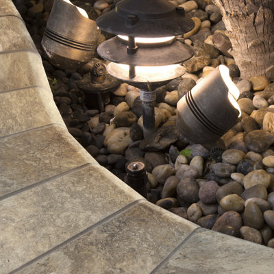 Marzana Sterling 12 in. x 24 in. x 2 in. Honed Unfilled Travertine Pool Coping (2 sq. ft./unit, 1 Piece)
