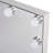 16 light LED Hollywood Mirror Square Frame Dressing Mirror-401044558