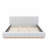 Boucle Upholstered Platform Bed
