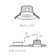 4" Round Regressed LED Panel Light
