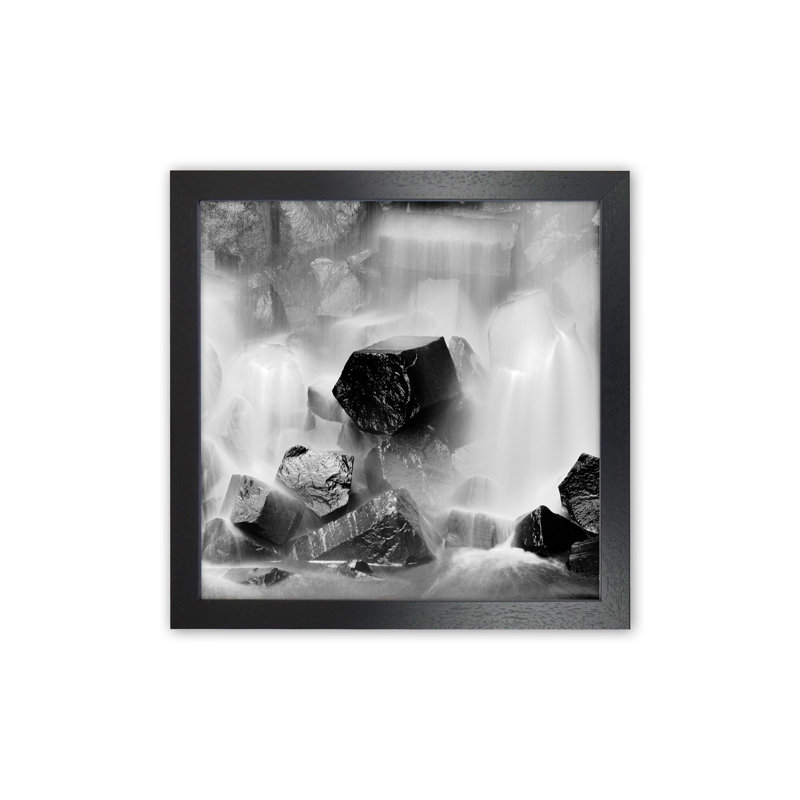 Cube by Karsten Wrobel - Print on Canvas, Black Framed, 88cm H x 64cm W x 3cm D