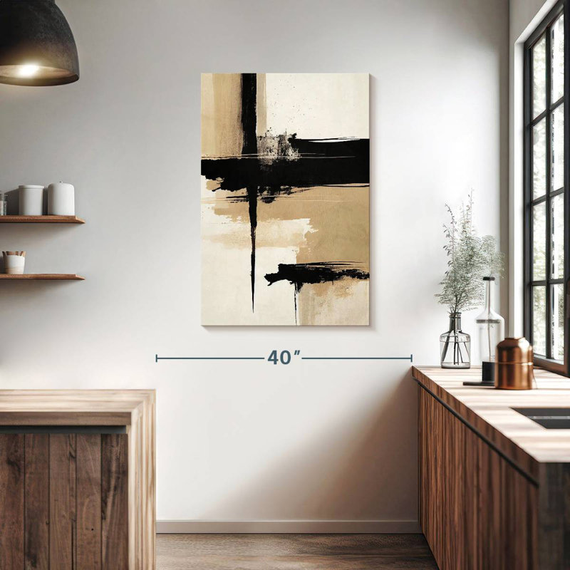 Avery Neutral Earth Tones II, 39" H x 26" W