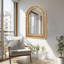 Miroir en osier / rotin Brooklen