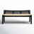 Donner Cane Back Cushioned Bench-1559436345