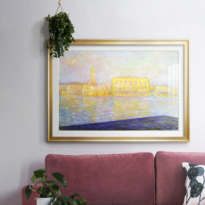 Monet, impression encadrée sur papier par Claude Monet